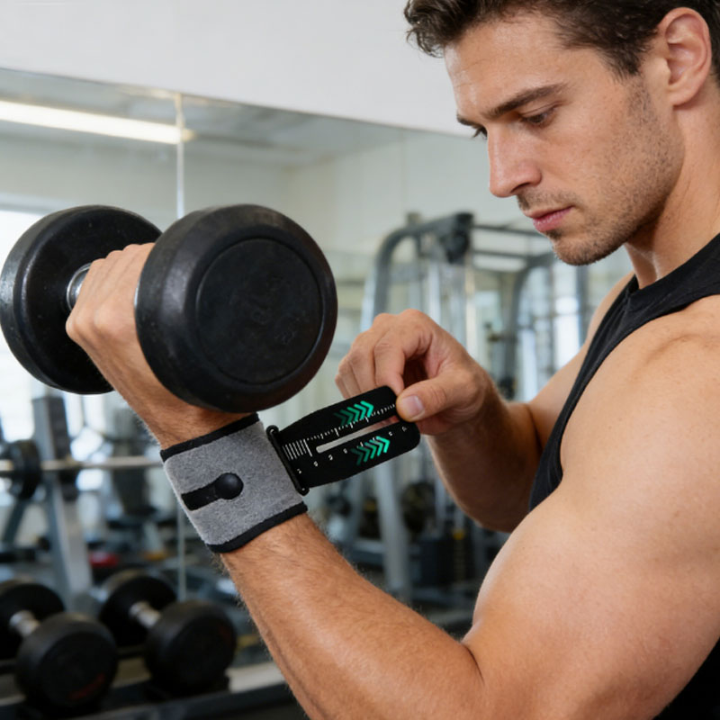 Wrist Wraps Weightlifting Support - 1 szt. Orteza nadgarstka na rozdarcie,