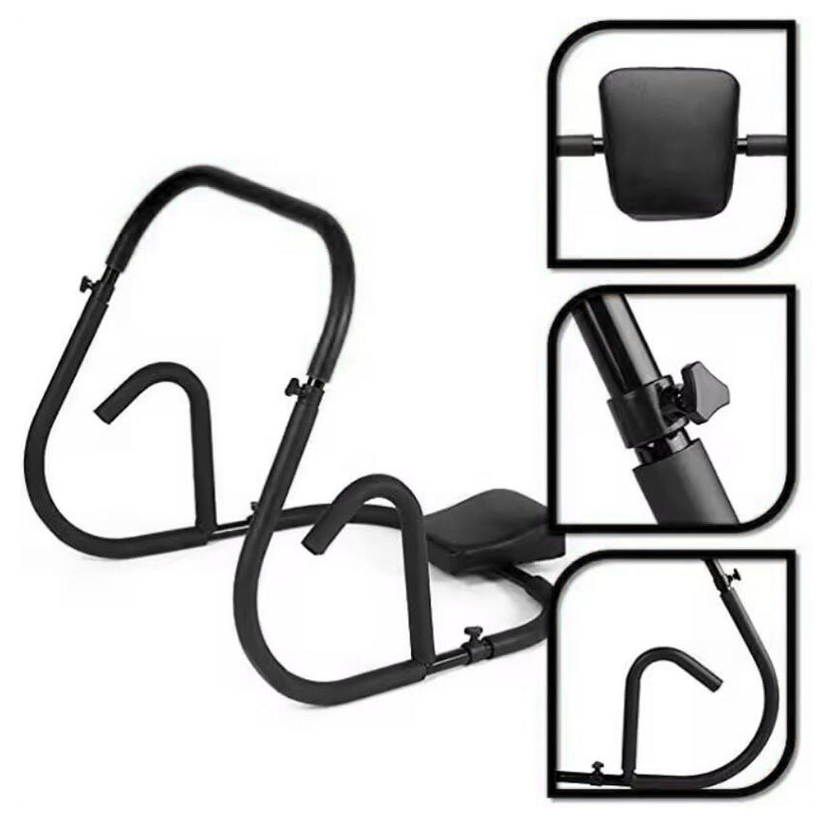 Ab Roller Wheel With Elbow Support - Przenośny metalowy przyrząd do ćwiczeń mięśni