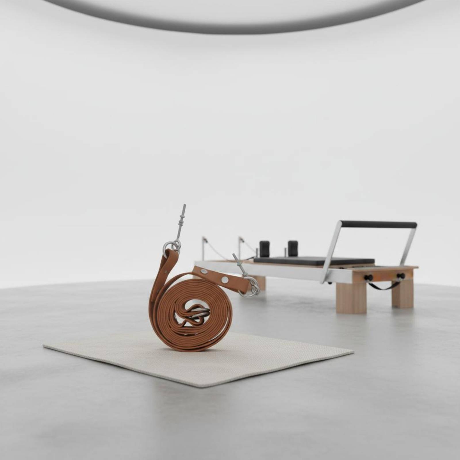 Fitness Equipment - Pasek do Reformera z Podwójną Pętlą,