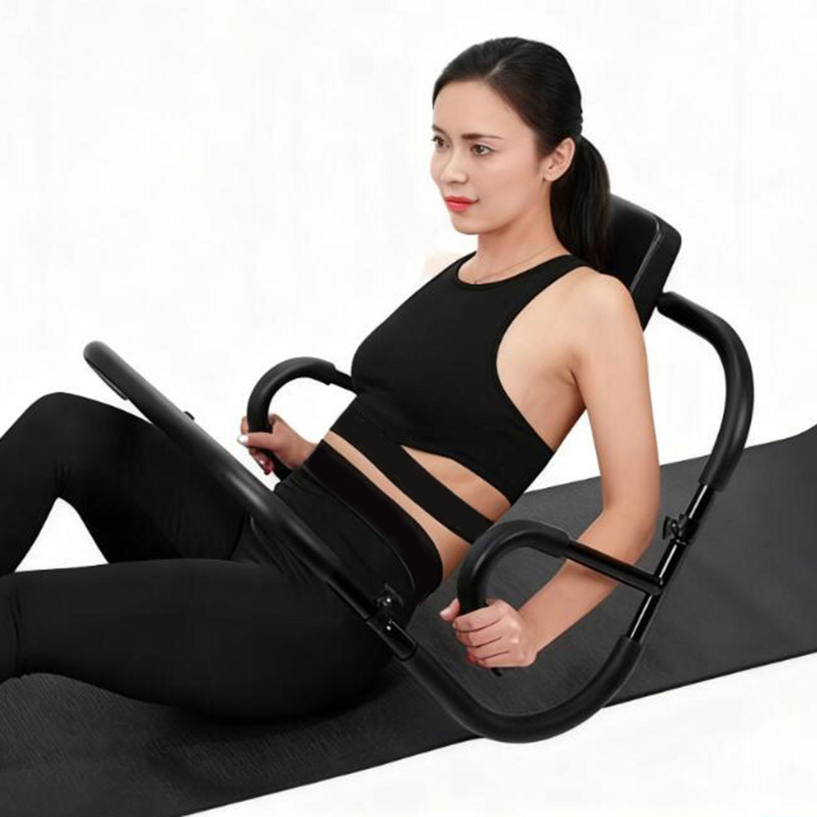 Przenośny metalowy przyrząd do – Ab Roller Wheel With Elbow Support recenzja i cena