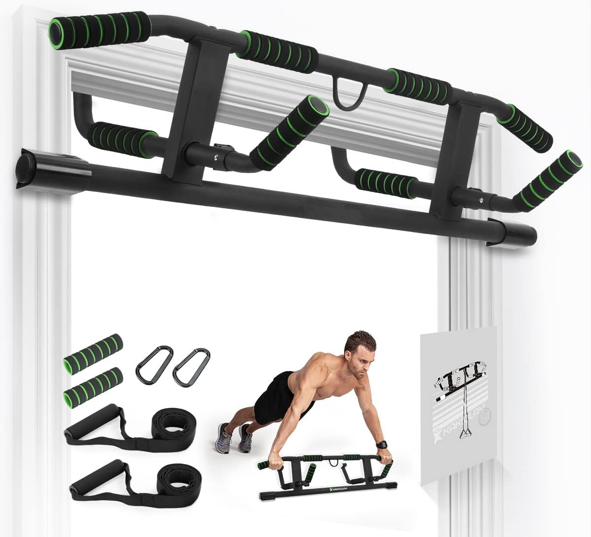 Drążek do podciągania Wellshow – Door Pull Up Bar No Screw recenzja i cena