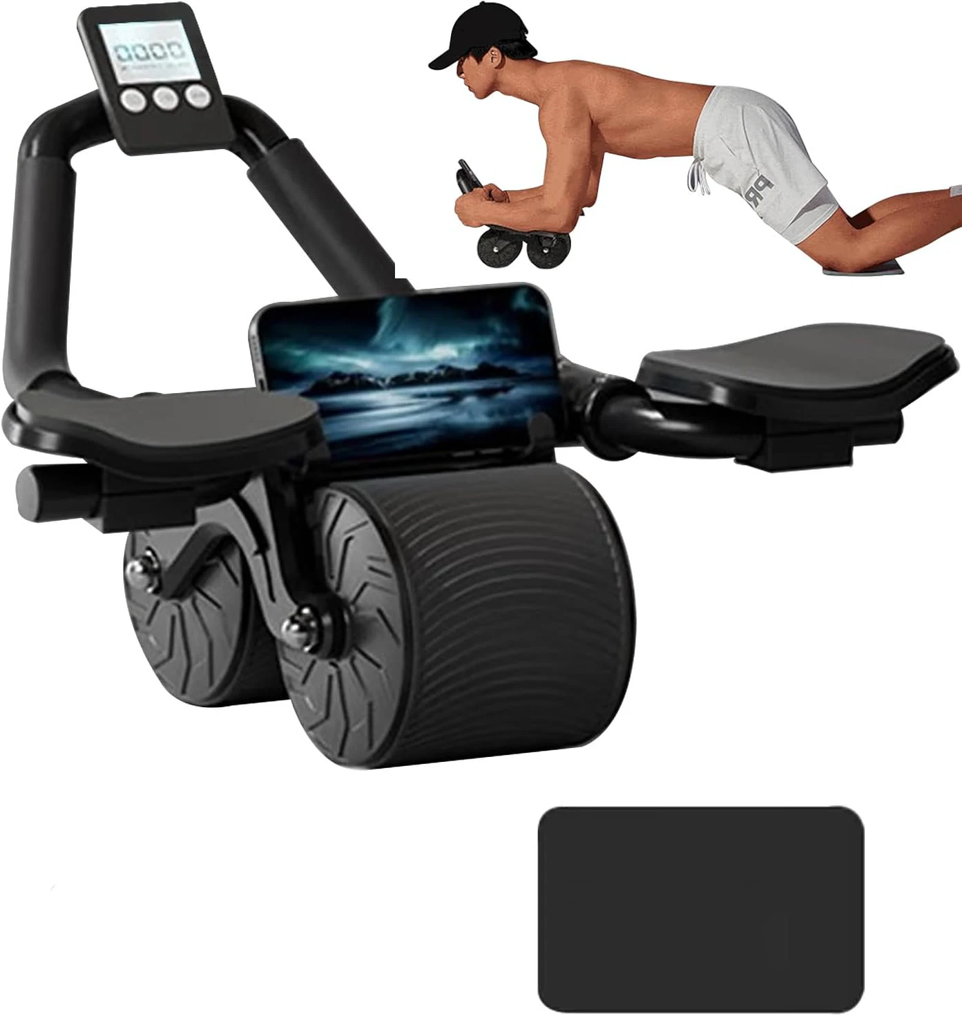 Automatyczny mechanizm powrotu – Ab Roller Wheel With Elbow Support recenzja i cena