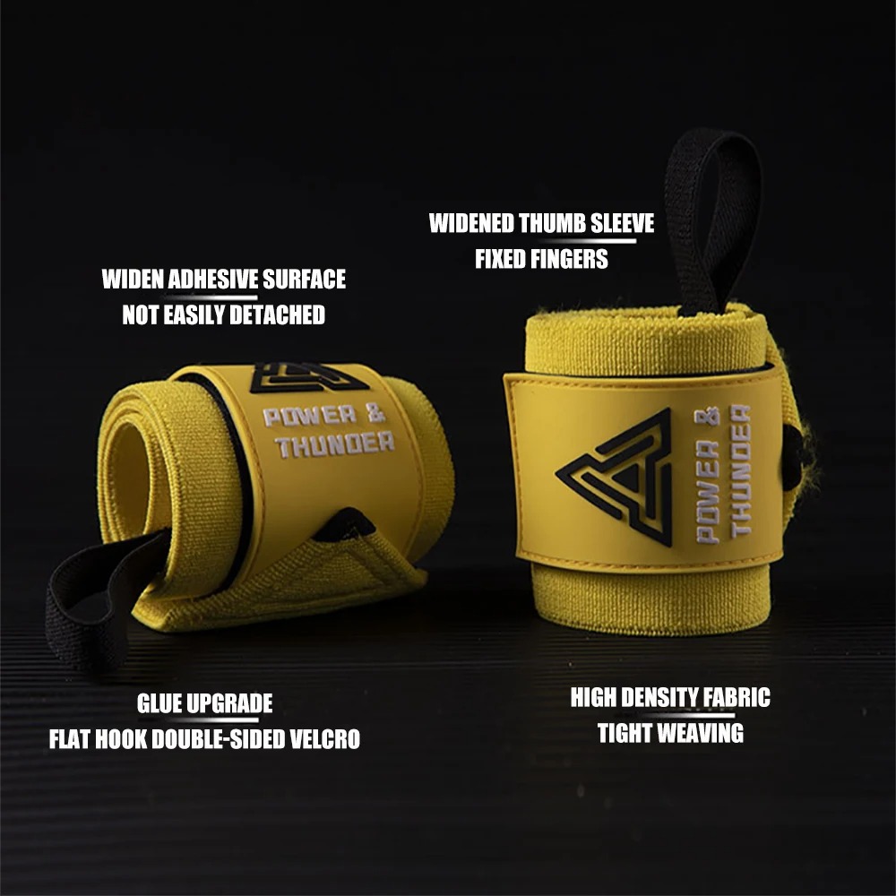 Wytrzymałe opaski na nadgarstk – Wrist Wraps Weightlifting Support recenzja i cena