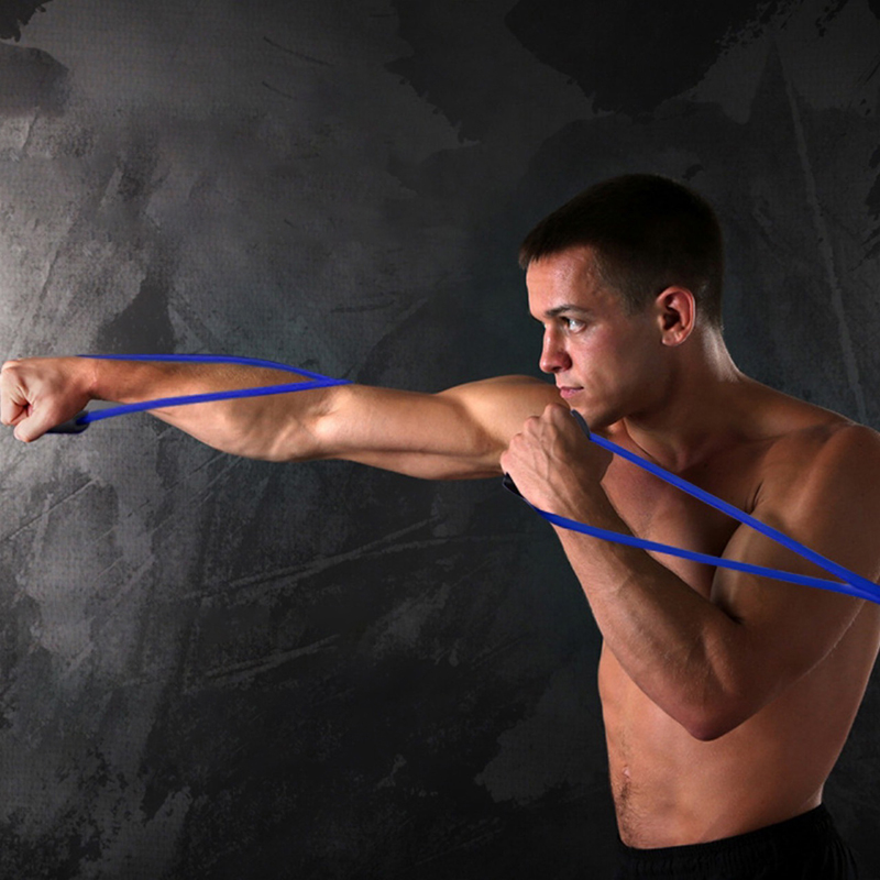 Nowa elastyczna taśma oporowa  – Resistance Bands Set With Handles recenzja i cena